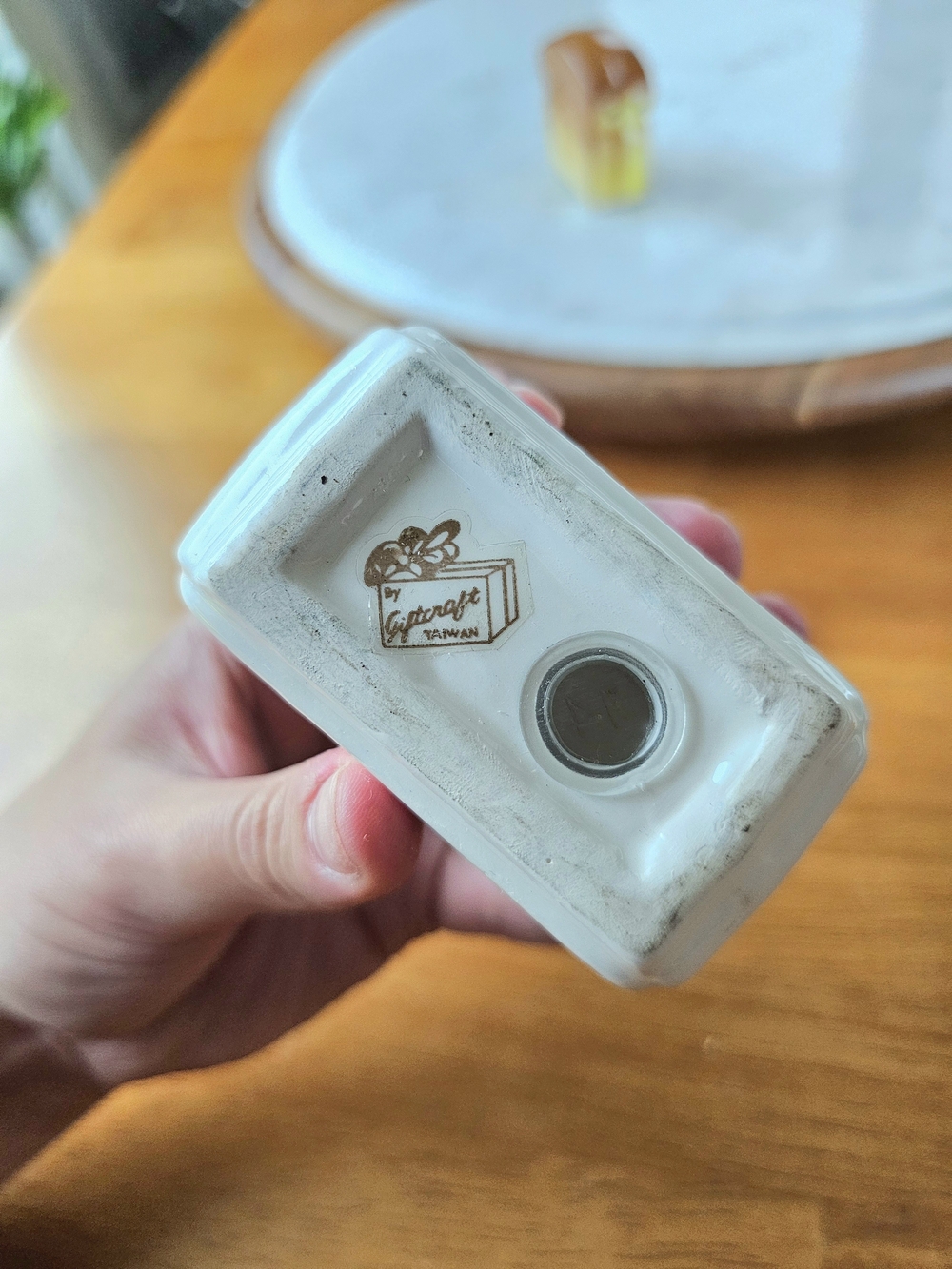 Vintage Giftcraft Toast And Toaster Ceramic Salt And Pepper Shaker - Picture 4 of 10